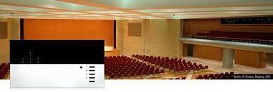 A Grafik Eye Main unit in an auditorium.